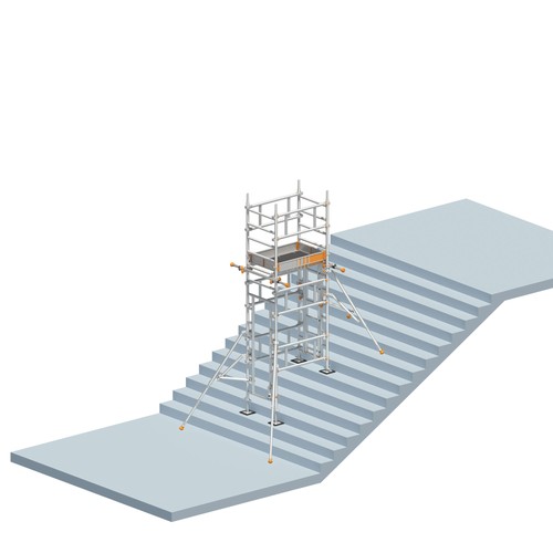 Layher fahrgerüst solotower - fahrgerüst,