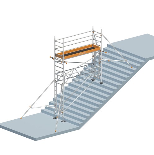 Layher treppen kit - layher, für